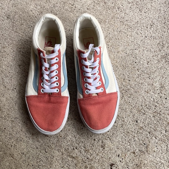 Vans Old Skool Platform Twill sneakers in pastel multi - Picture 4 of 8